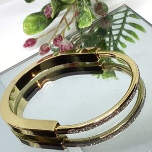 Lock Bangle Bracelet